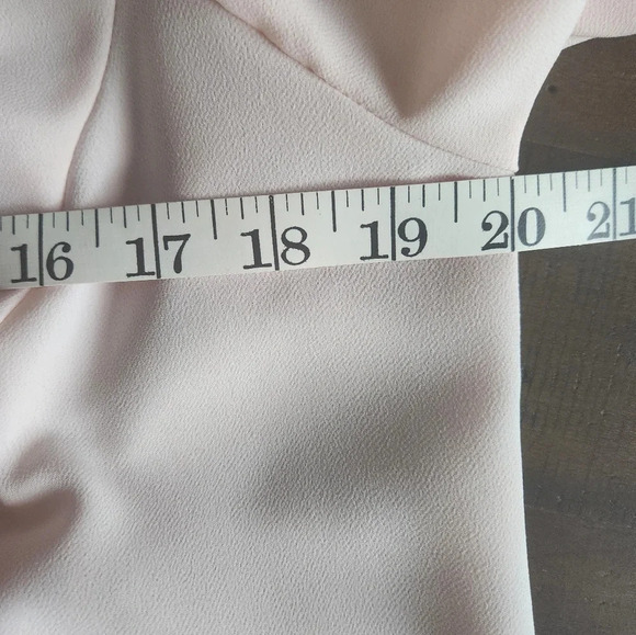 Gorgeous 1980's Blush Flow Maxi Dress Sz 12 - Picture 10 of 11